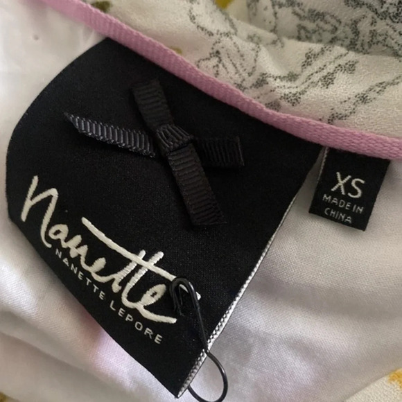 Nanette lepore Floral Ruffle Blouse - Picture 2 of 5